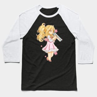 Chibi Kaori Baseball T-Shirt